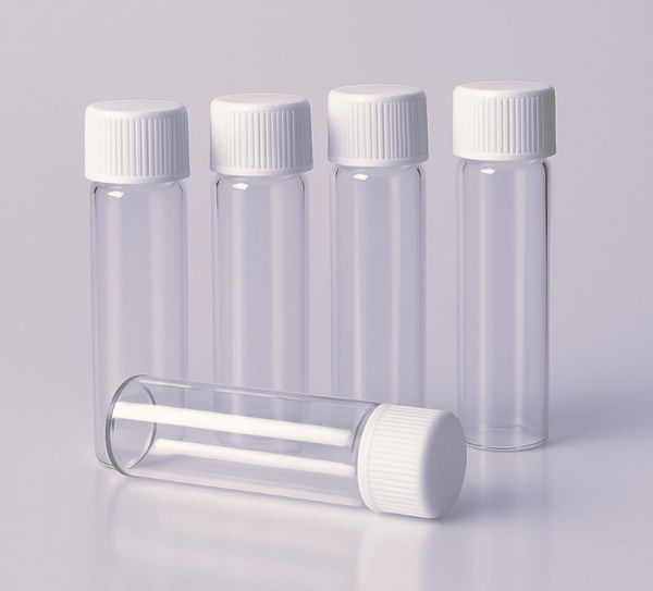 5ml Glass Vial Borosilicate Bottle with Dropper 144 Pack
