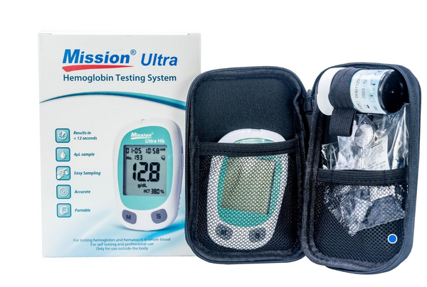Hemoglobin Testing Device Mission Ultra Hematocrit Meter