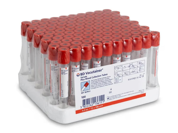Red Cap Plain Tubes 4 ML: A Reliable Choice for Safe Blood Collection