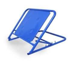 Powder coated Iron Meditation Chairs/Yoga Chairs with Back Support Sheet (Red, 19 x 17 x 3 Inches)
