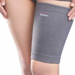 Grey Thigh Support, Right, XL,(1 Unit)