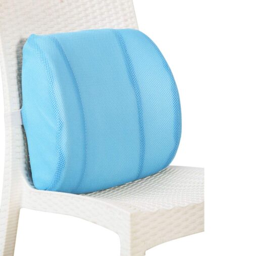 Memory Foam Lower Back Rest Pillow Lumbar Support Pain Relief Cushion for Office Chair and Car Seat