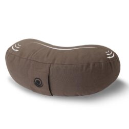 Meditation Cushion, Buckwheat Filling, Washable Organic Cotton Cover, Carry Handle, Mindful  Comfort, Reduce Tailbone Pressure & Improve Posture