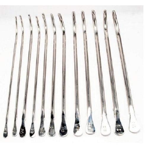 Stainless Steel Double Ended Hegar Dilators COMBO SET of 10 Pcs - Double Ended Gynecology Instruments