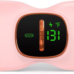 Heating Pad for Back Pain, Period Cramp Relief Massager, Heating Pad for Period Cramps, Period Pain  Relief Products, Periods Cramps Relief Machine, Electric Heating Pad (Period Cramp Massager)