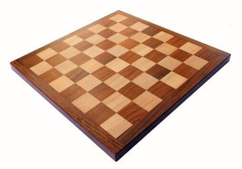 Wooden Chess Board without Pieces for Professional Chess Players - Appropriate Wooden & Brass  Chess Pieces Chessmen Available Separately by Brand (16" X 16"),for kids