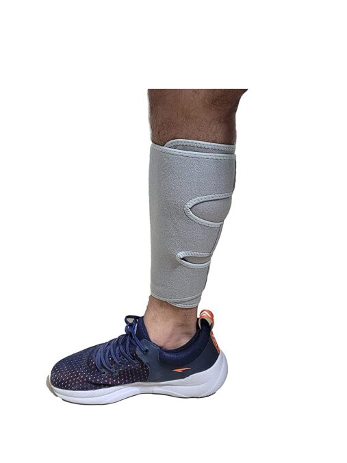 Adjustable Calf Shin Brace Splint Support for Pain Relief from Calf Injury, Shin Splints Treatment, Sprains, Running, Sports, Recovery Calf Sleeve for Men and Women Pain Relief (Blue)