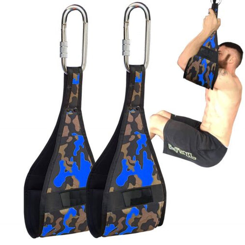 Straps Set | Pair of Hanging Straps for Pull Up Bar Workout, Fitness, Gym and Abdominal Exercises
