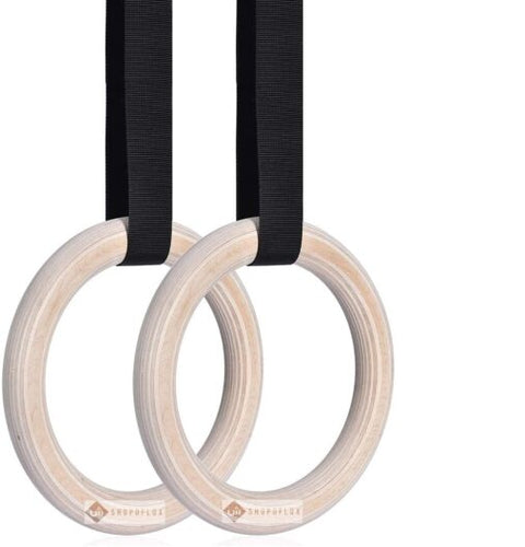 Wooden Gymnastics Rings for Kids | Kids Gym Play Set | Gymnastic Toys for (Boys and Girls)