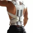 SPANCARE PHARMACEUTICALS Posture Corrector Back Support Belt, Adjustable Brace for Men and Women (S)