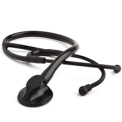 Premium Black Matte Stethoscope for Doctors & Students (Single Head)