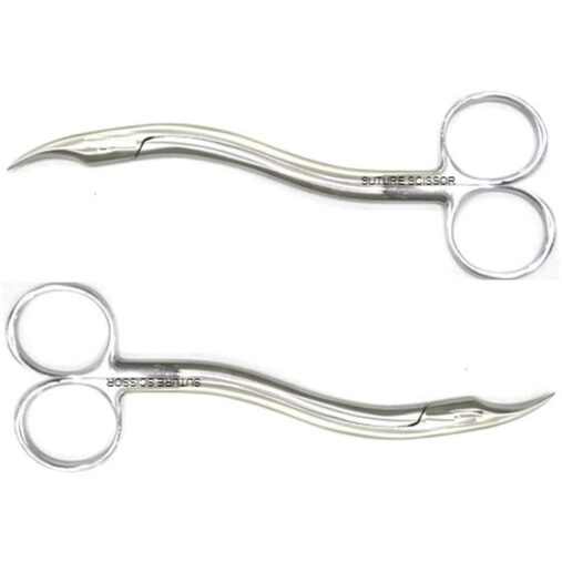 Suture cutting Stainless Steel Surgical Scissor (pack of 2)