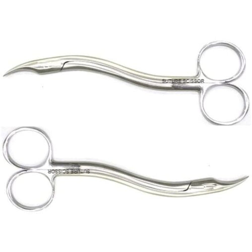 Suture cutting Stainless Steel Surgical Scissor (pack of 2)