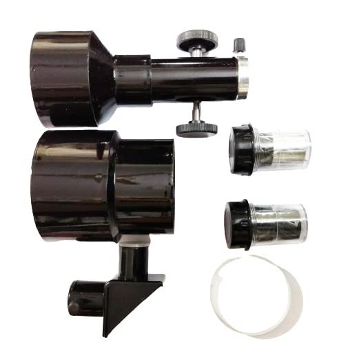 60mm complete telescope kit with two eyepieces, diagonal, lens holder, and focuser