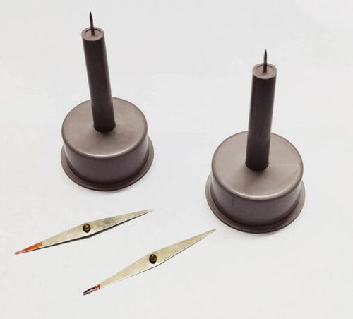 Dwij magnetic needle for experiments on magnetism