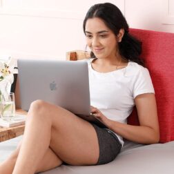 Dual Wedge Pillow Orthopedic Back Support Pillow - Versatile Backrest for Bed - Lap Desk -  Ergonomic Pillow for Acid Reflux & Leg Elevation - Machine Washable Cover ( Standard)