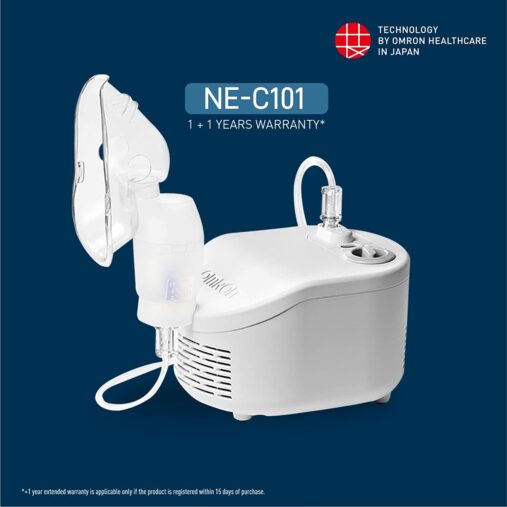 Compressor Nebulizer For Child & Adult (White)
