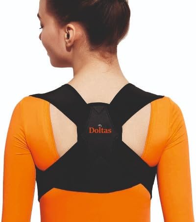Clavicle Support – Posture Corrector Belt for Men & Women | Back Support Belt | Shoulder Support Belt for Shoulder Fatigue Relief & Upper Back Pain (Universal Size)