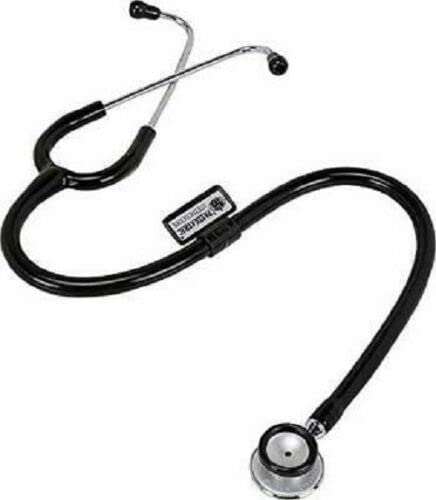 Spancare Stethoscope Pediatric Black (Pack of 1) with Aluminium Alloy Anodized
