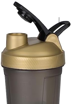 Spancare Sports Protein Shaker Bottle 300 ML (Pack of 2) Multicolor (Gold)