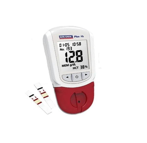 Hemoglobin Meter with 10 Strips – Fast & Accurate Testing