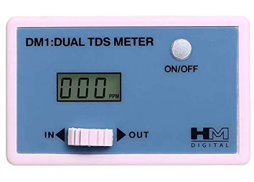 Dual TDS Monitor, 0-9990 ppm Range, 2% Readout Accuracy