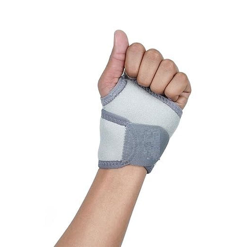 Wrist Band for Pain Relief | Wrist Support for Gym | Helpful for Arthritis, Sprains, Tendonitis, Carpal Tunnel | Lightweight & Breathable Wrist Support | for Both Men & Women