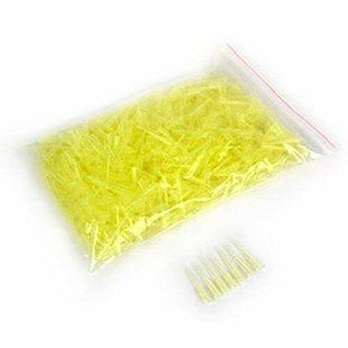 Spancare Polypropylene Micropipette Polypropylene Tips 10-200µL - Pack of 1000 (Yellow)