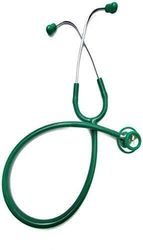 Spancare Dual Head Stethoscope for Doctors and Students (Premium Green)