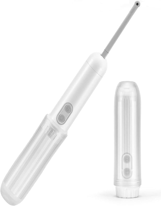 "Female Personal Hygiene Cleaning Soothing Postnatal Care, Perineum, haemorrhoid Treatment Outdoor Camping, Adjustable Water Pressure Level (White)"