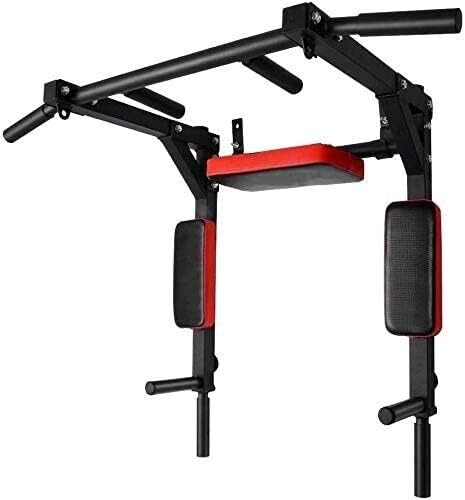 Spancare 3 in 1 Heavy Duty Multifunctional Pull up bar for Wall mounting, Pull-up bar