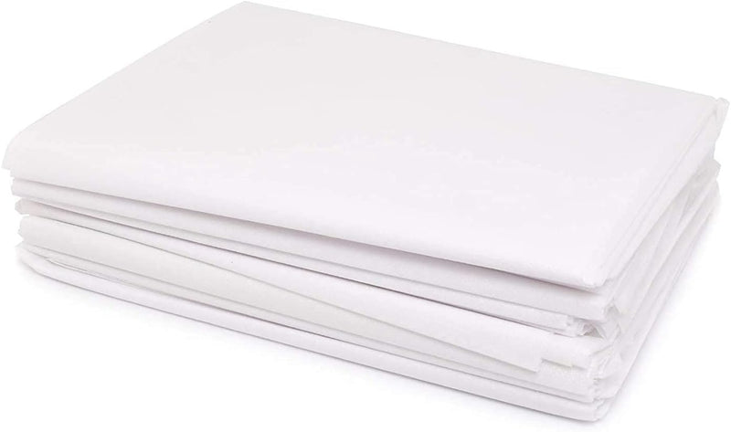 Spancare Disposable Bedsheet for Spa, Massage, Salon, Hotel, Clinic (White, 31inch X 72inch) (50)