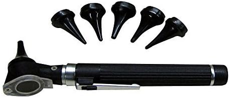 Basic Student Pocket Scope, Otoscope, Auriscope with AA Battery Handle