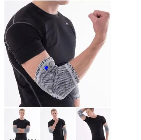 SPANCARE PHARMACEUTICALS Instant Pain Relief Bamboo Compression Elbow Sleeves