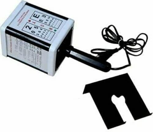 Spancare Vision Test Chart Eye Testing and Eye Checkup Plastic Pocket Eye Chart Easy Hang