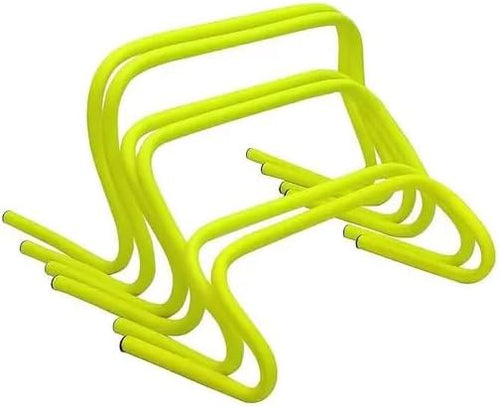 Speed Training Hurdles, 6 in Height,(Set of 6),PVC