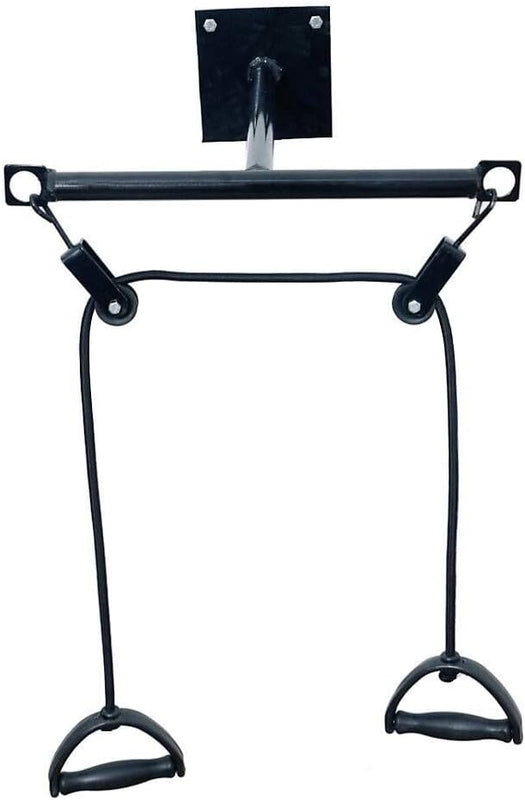 Spancare Metal Wall Mounting T Shoulder pully Set Large Size (Black)