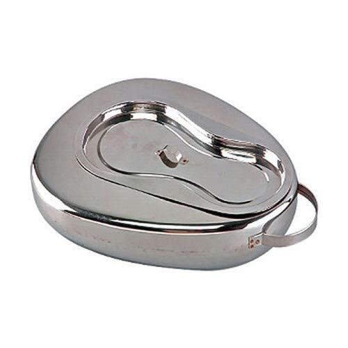 Spancare Bedpan Female Small (B) with Cover/Lid Used for Female Patients' Urination