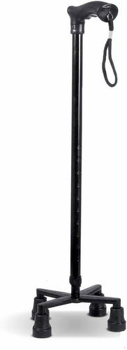 Spancare L Type Walking Stick - Black