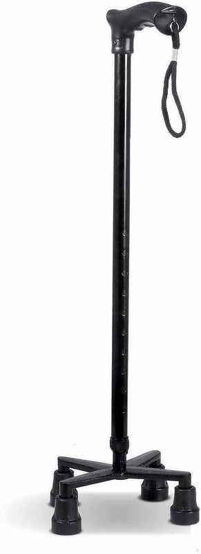 Spancare L Type Walking Stick - Black