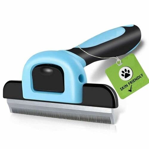Spancare"Pet Grooming Brush Deshedding Tool with no Irritation Short - Medium - Long