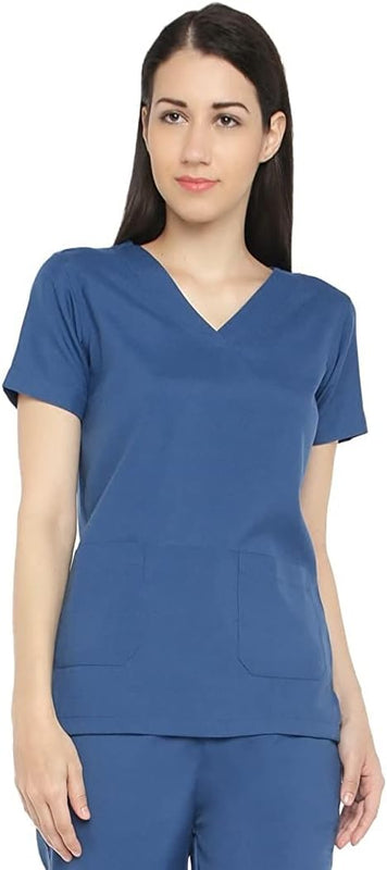 Spancare Womens Scrub Suit - Ideal for Doctors, Dentists and Healthcare Professionals. (Classic) Polycotton Material (44)