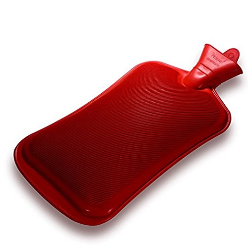 Rubber Hot water bottle for Body Pain Relief (Assorted Color)