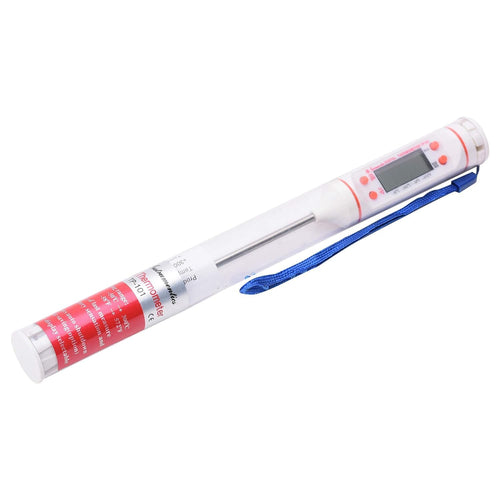 SPANCARE PHARMACEUTICALS Digital Food Temperature Plastic Thermometer Tester (Off White)