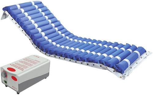 Spancare Pharmaceuticals Tubular Anti-Decubitus Air Mattress with Air Pump - German Tech. Bed Sore Prevention System for Hospital and Home Care - CE Approved - Enhanced Comfort and Healing
