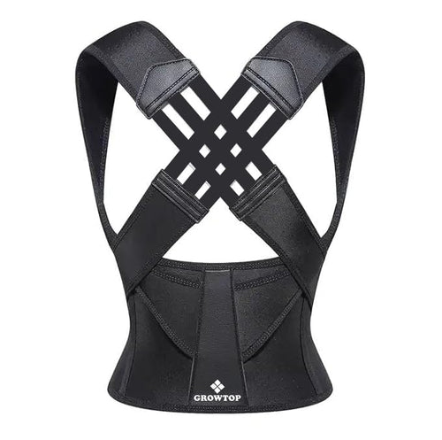 Posture Corrector for Men & Women | Webbing Design Back Straight Belt | Back Shoulder Spine Belt | Backbone Straight Belt for Back Pain | Back Straightener Support|