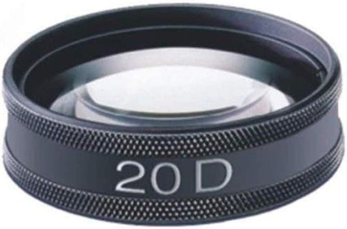 20 D aspheric lens with Protective wooden case (Aluminium)