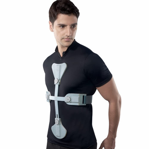 Ash Brace (Hyper - Extension Brace), Provides Correct Alignment of the Spine and Prevents Kyphosis - Medium