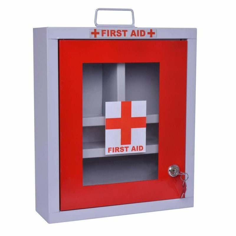 Spancare Emergency First Aid Kit Box Ideal for Home, Office, School, Petrol Pump, Shop