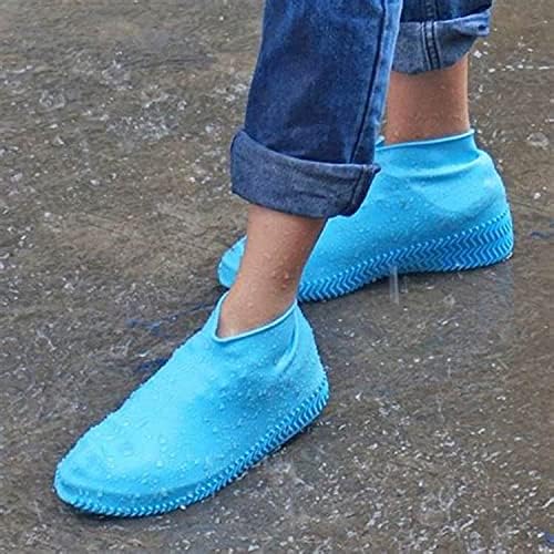 span Waterproof Shoe Cover Reusable Silicone Boot Shoe Covers Silicone Rubber Shoe Protectors for Indoor and Outdoor Protection